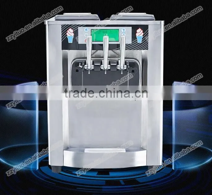 CE Hot Sale 3 Flavors Soft Serve Ice Cream Machine ,Commercial Ice Cream Making Machine For Sale