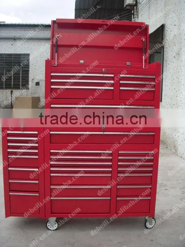Garage use Assembled Top Chest and Cabinet to keep tools AX-9618a