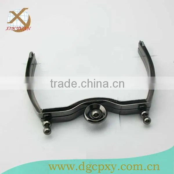 beautiful shape metal purse frame smart lock