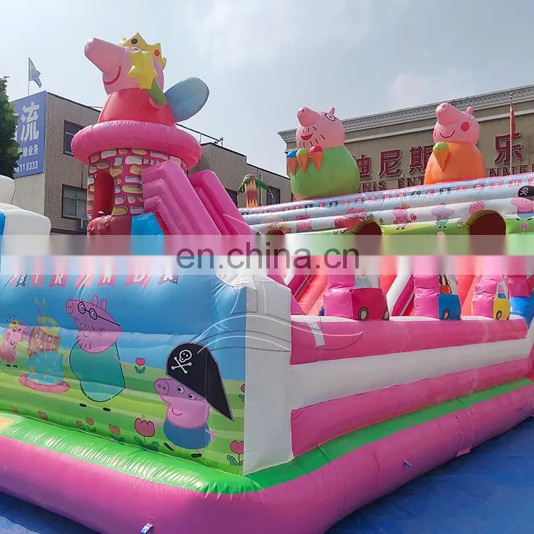 Funny kids inflatable amusement park inflatable combo inflatable bouncer house
