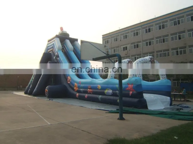 Customized cheap outdoor inflatable obstacles castle