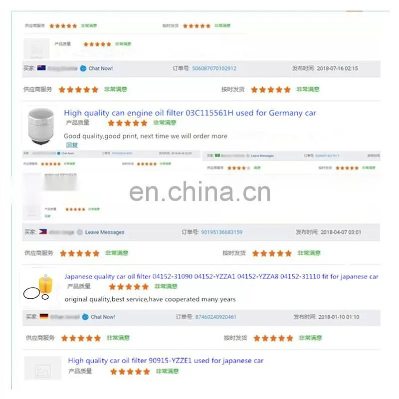 Genuine diesel engine fuel filters 23390-0L070 23390-0L090 for HILUX