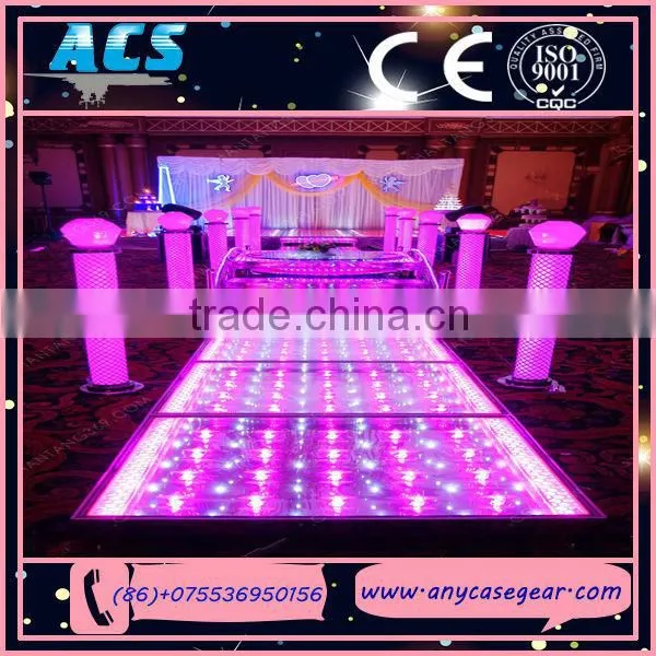 Swimming Pool LED Lights Stage /Glass LED display stage