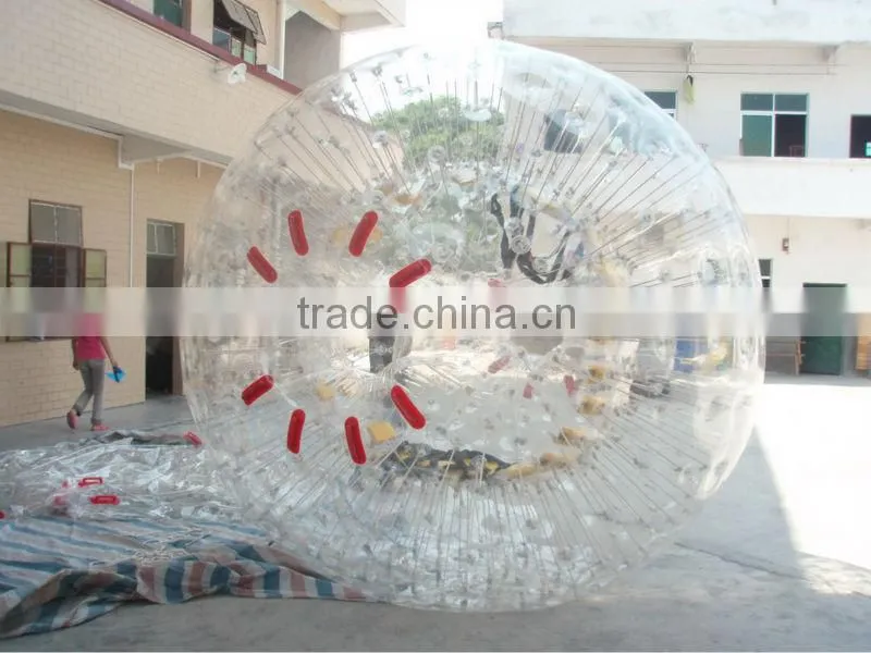 1.0mm TPU/PVC high quality inflatable Germany inflatable zorb ball