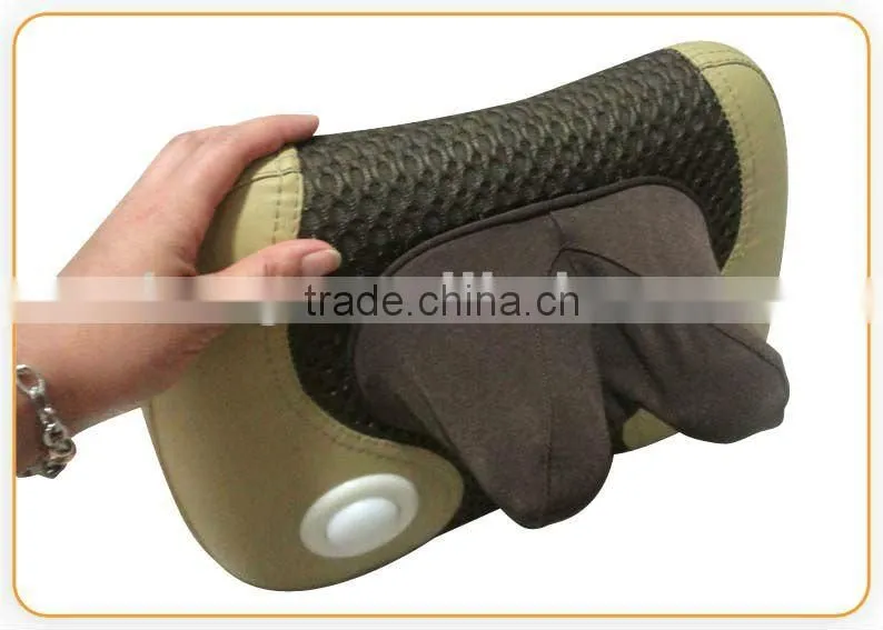 Kneading warm jade cushion for shiatsu massage