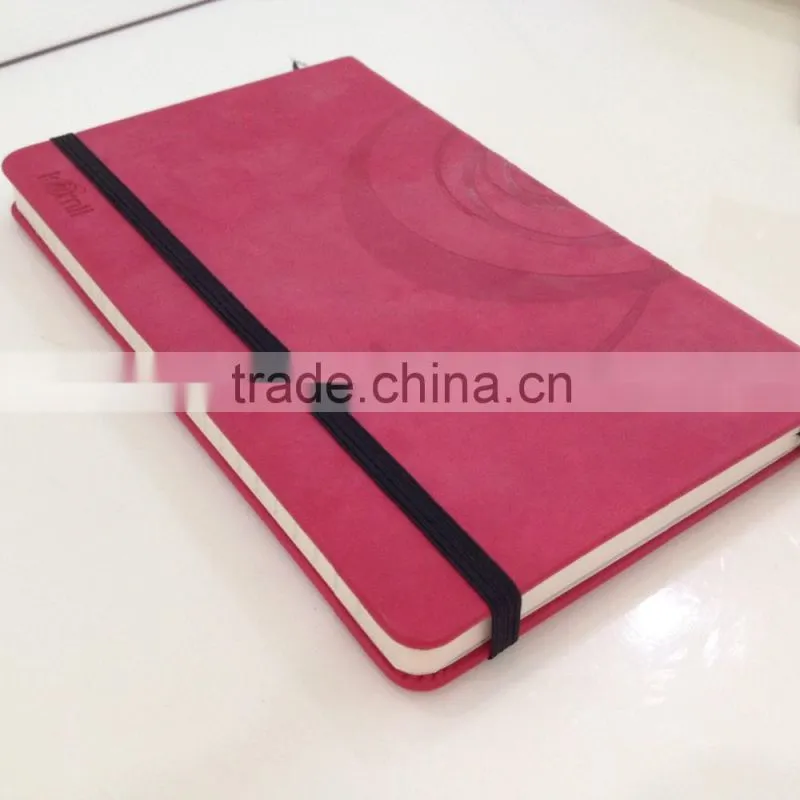 Logo deboss PU notepad with envelop NSPZ-KB2013