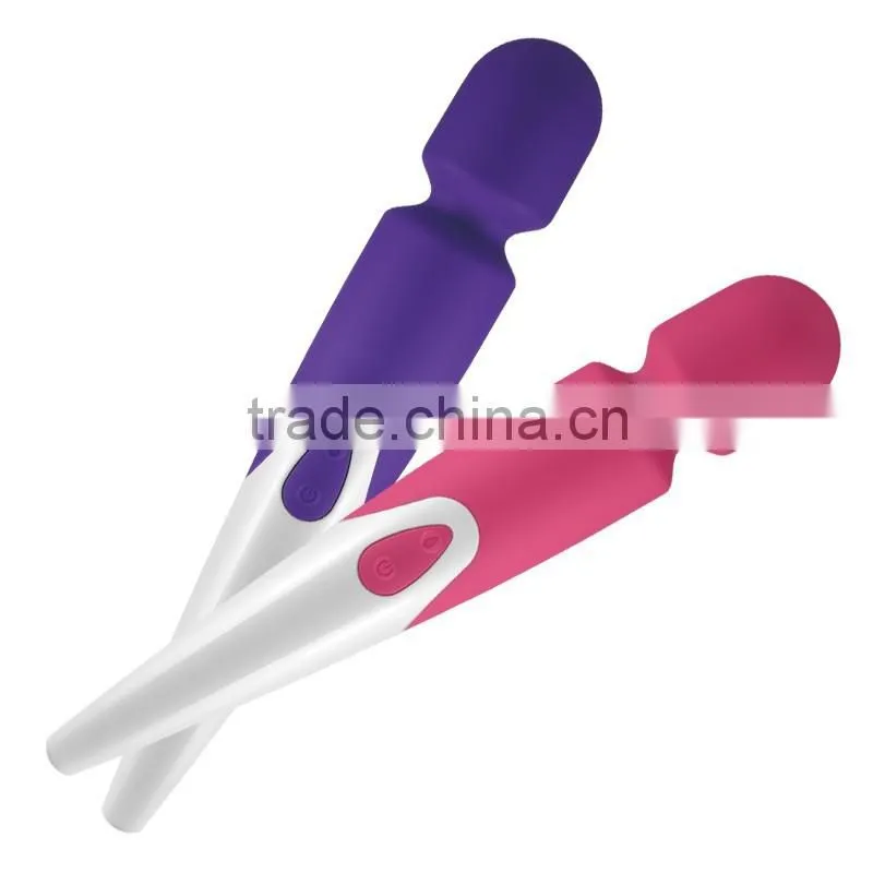 good silicone material waterproof rechargeable sex toys for women wand massager vibrators