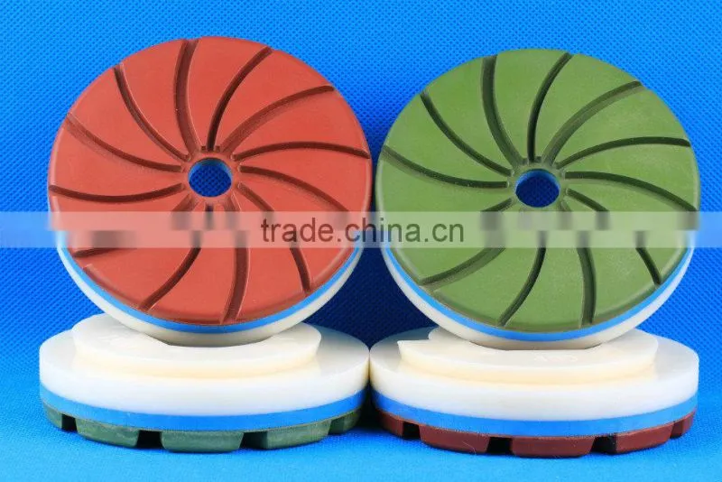 Automatic machine polishing pad