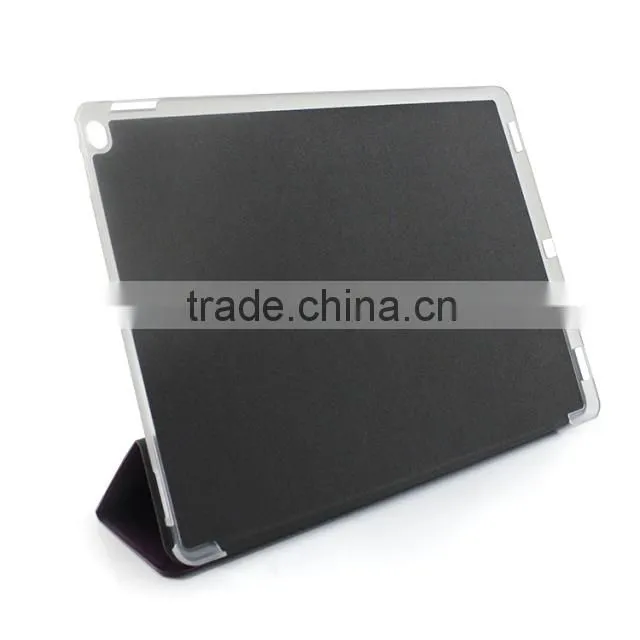 unique stand leather case cover for ipad pro 12.9 factory supply