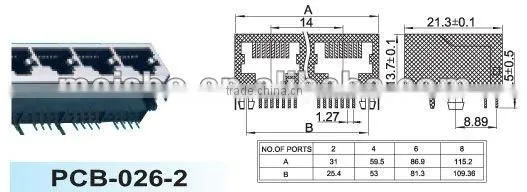 CE 2a 250v female jack laptop with serial port
