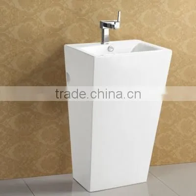 Rectangular Shaped Floor Staning Good Quality Ceramic Basin