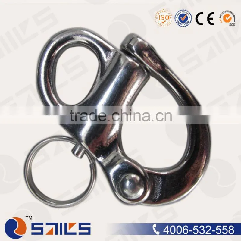 AISI316&AISI304 Stainless Steel Jaw Swivel Snap Shackle