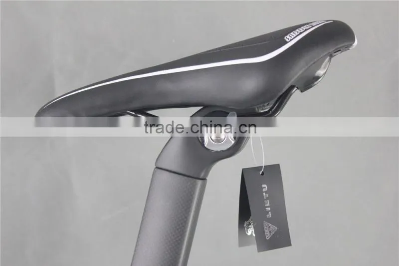 Black carbon complete road bike, aero road bike bicycle assembled with shim 105