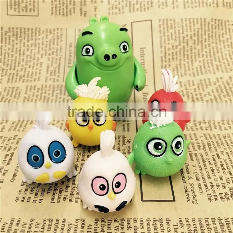 custom make 3d plastic vinyl figurines,make oem design collectible pvc bird vinyl figurines