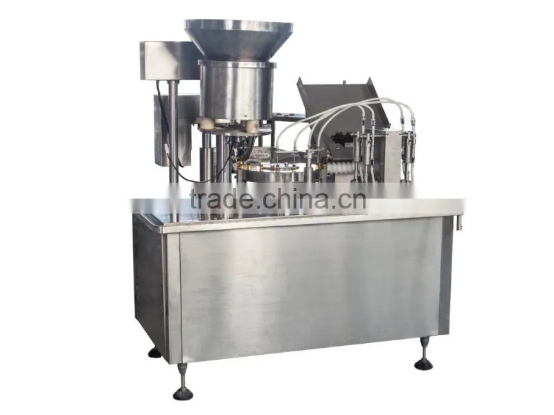 High precision automatic oral liquid filling and capping machine