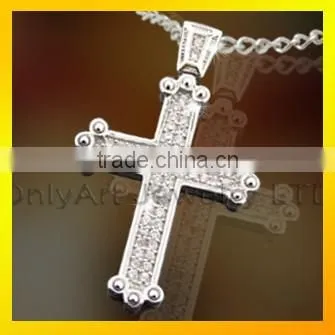 Fashional cross pendants charms top quality custom made pendants
