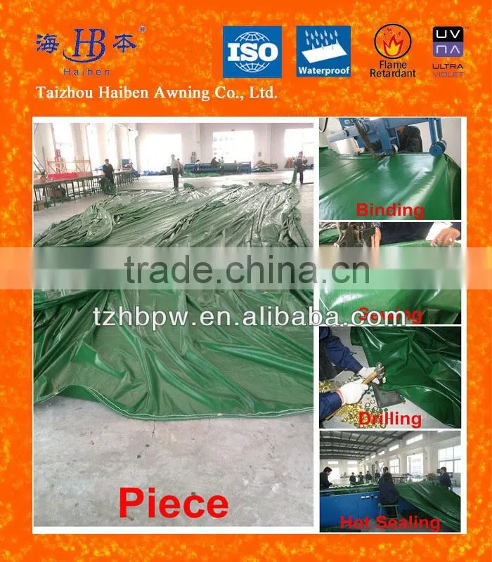 PVC Tarpaulin Waterproof Cover for Drying and Post Harvest Operations