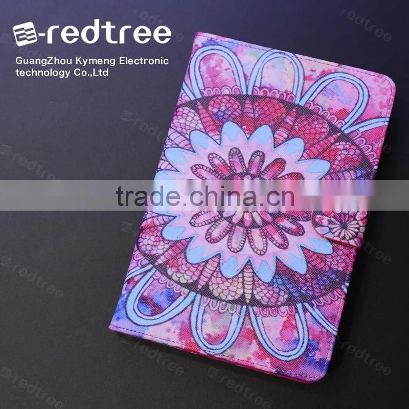 hot sale design print universal tablet cover with standing function