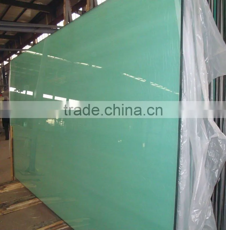 10.38mm building glass walls tempered laminated glass
