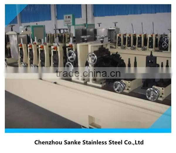 Advanced new Condition stainless steel Pipe making machine for round tube mill