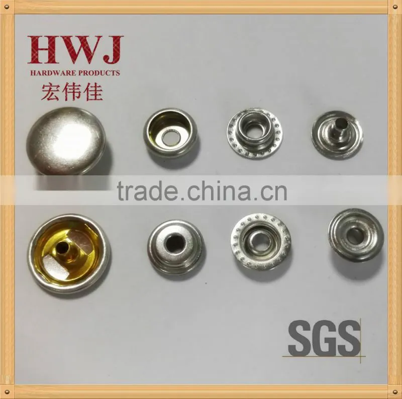 15mm ring snap button with 406# underpart
