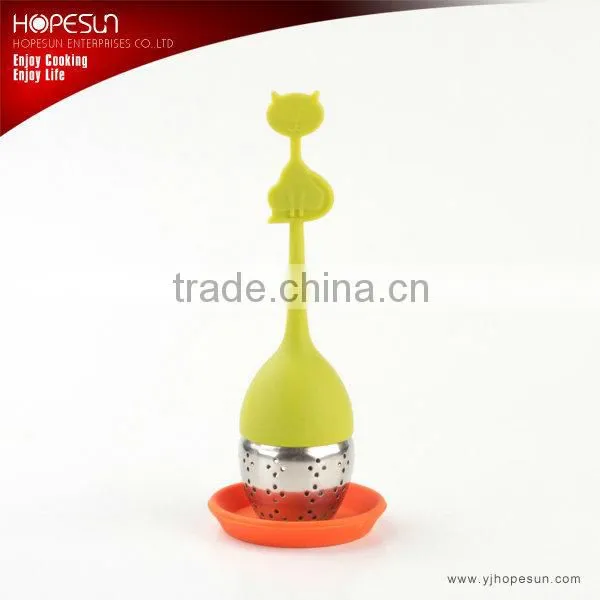 Santa shape handle tea infuser
