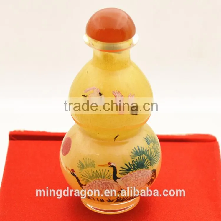 Inside Manual Painted Snuff Bottle