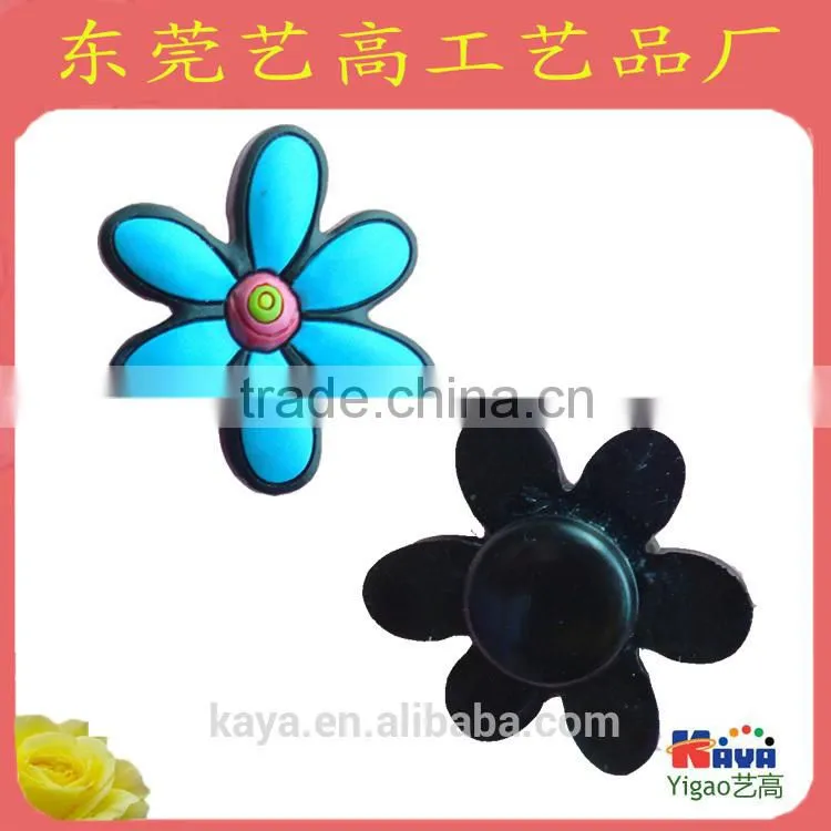 Factory Hot saling PVC shoe buckle with dog shape/Festival promotion gifts