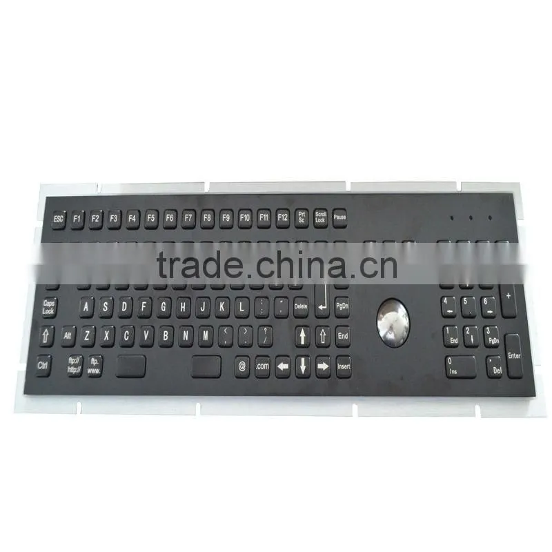Hot sale metal mechanical keyboard with trackball