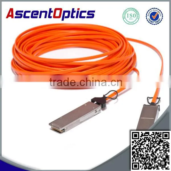 40GBase AOC QSFP+ direct-attach Active Optical Cable, 100-meter