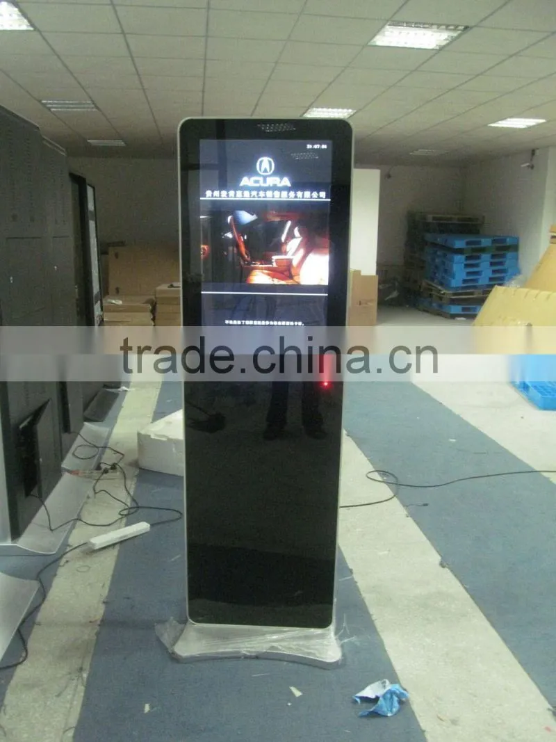 32 Inch indoor floor stand digital signage LCD display