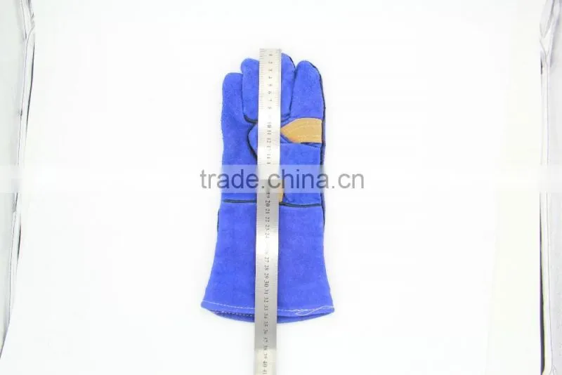 Half hand leather gloves esd glove
