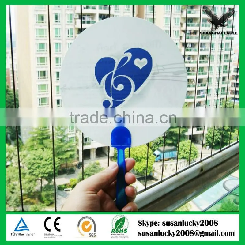 Gift advertisement logo printed paper fan (directly from factory)