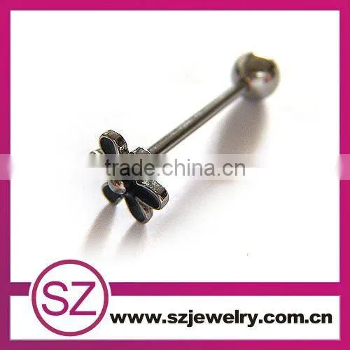 D64 fake barbell piercing
