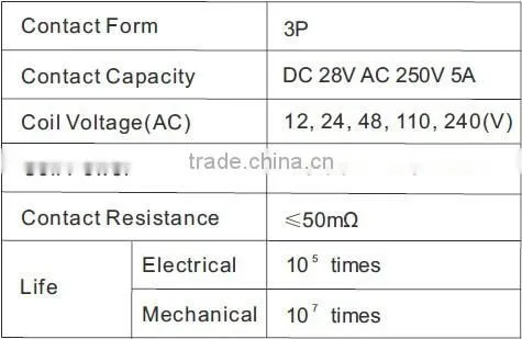 MY3/12 pcb relay 11 pin relay general purpose relay