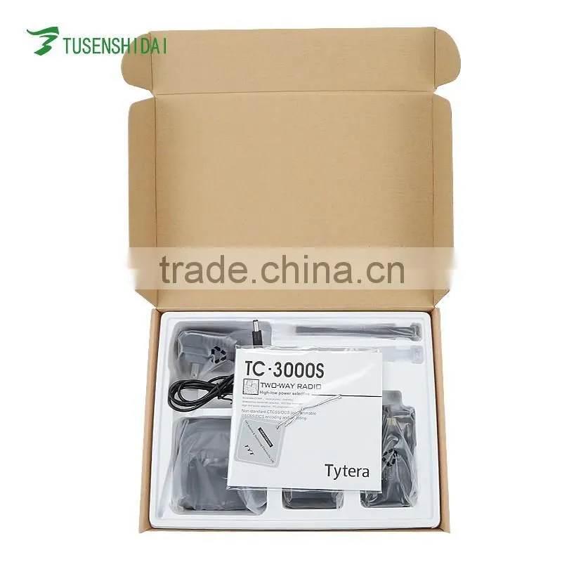 Hot Selling Two Way Radio Single Band TYT TC-3000s 8W Handheld Walkie Talkie