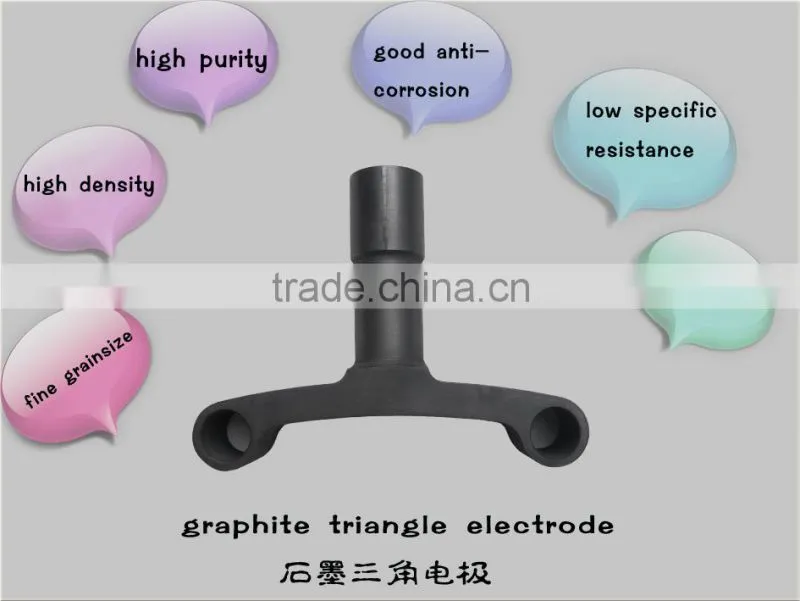 vacuum furnace graphite triangle electrode