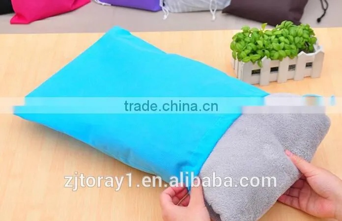 Large Capacity Portable Non Woven Drawstring Shoe Bag Laundry Bag