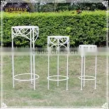 White Metal Garden Swing Rocking Hanging Chair Garden Furniture