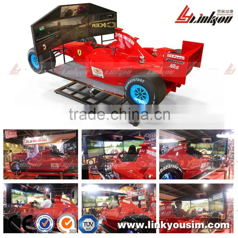 2016 Funny racing game F1 car simulator need for speed carbon F1 car racing game machinecar driving simulator