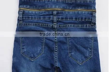 Jeans Women New Style skinny Zipper overalls jean Fashion Designer high waisted jean for women
