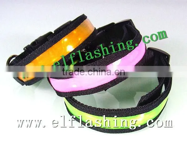 Led Safety Pet Collar and Chain