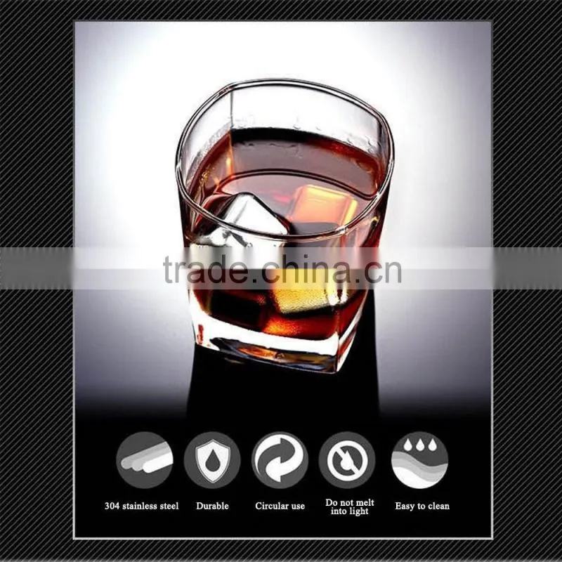 High quality stainless steel ice cube for five-star hotel