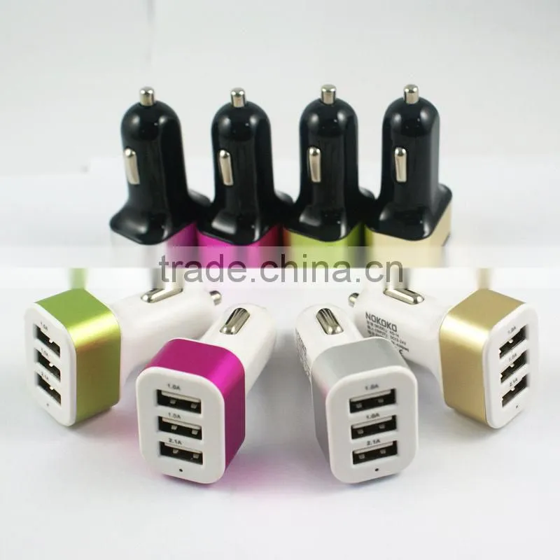 5V/3.1A Car charger fast charging power adapter for iPhone