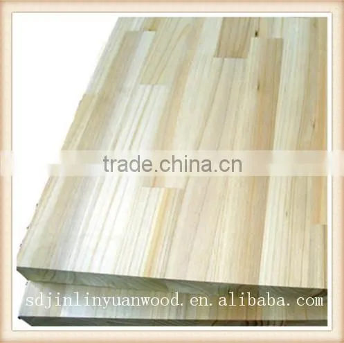 grade AA paulownia board paulownia firger jointed board