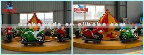 Changda design !!! Attractive playgrounds equipment motor racing rides