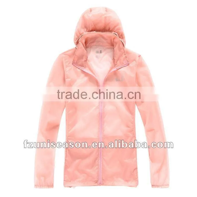 Custom Hooded Mens Windbreaker Jacket
