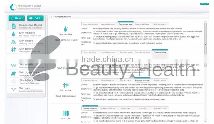 2016 Multi-function skin detail analysis for face recognition