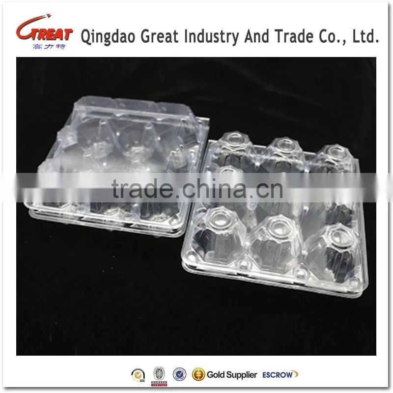Clamshell Plastic Egg Tray