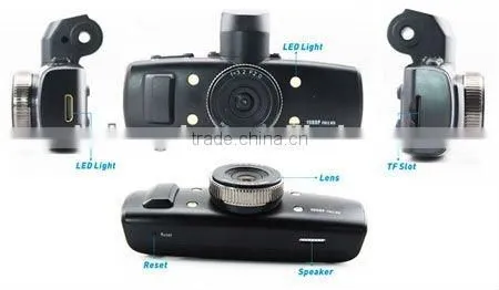 2012newest 1080P FULL HD GPS car recording device